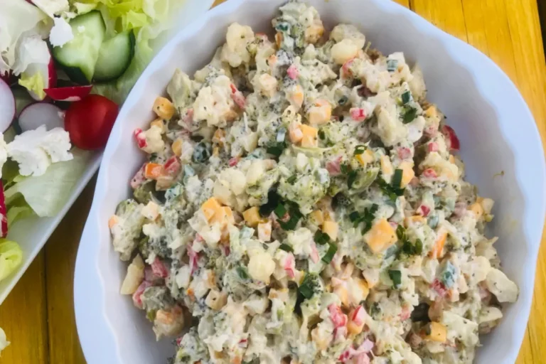 Broccoli Cauliflower Salad Recipe