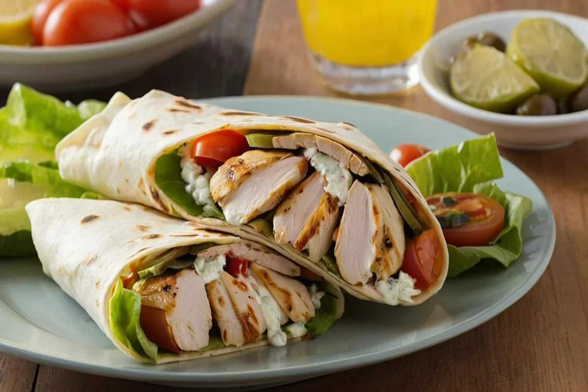 Grilled Chicken Wrap